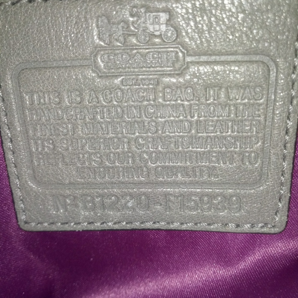 Coach bag